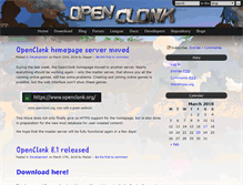 Tablet Screenshot of blog.openclonk.org